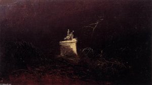 Study For A Funerary Monument — Carl Blechen