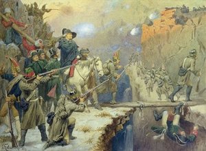 Suvorov Crossing The Devil's Bridge