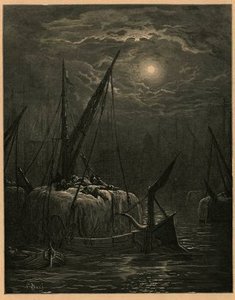 Boats On The Thames — Paul Gustave Doré