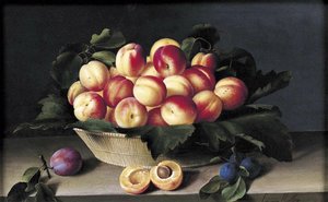 Nature Morte Aux Abricots Fruits — Louise Moillon