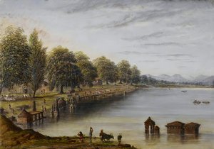 River and Ghats at Kolhapur