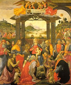 Adoration Of The Magi — Domenico Ghirlandaio
