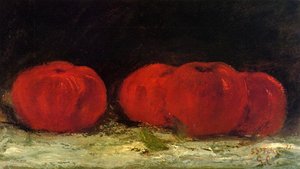 Manzanas Rojas — Gustave Courbet, Realismo