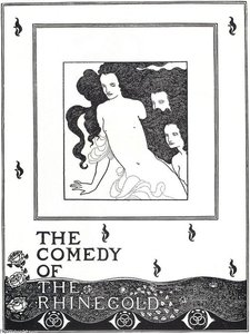 The Comedy Of The Rhinegold, Frontispiece — Aubrey Vincent Beardsley