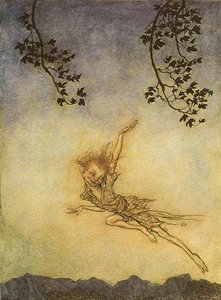 A Midsummer Night's Dream Puck — Arthur Rackham