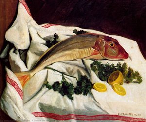 A Gurnard One Has Towel — Félix Vallotton