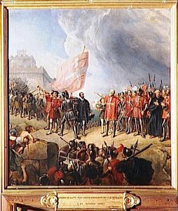 L'ORDRE DE SAINT JEAN PREND POSSESSION DE L'ILE DE MALTE.26 OCTOBRE 1530