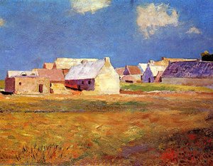 Breton Village — Odilon Redon, Post-impressionism