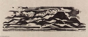 New Mexico Mountains — Howard Cook