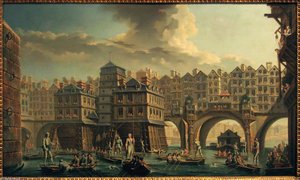 La Joute Des Mariniers — Nicolas Jean Baptiste Raguenet