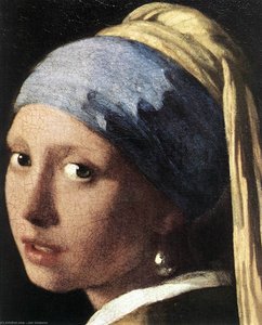 La Chica Con La Pendiente De Perla (detalle) 2 — Johannes Vermeer