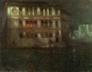 The Old Palace, Moonlight, Venice