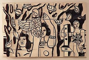 The Worker Sitting — Fernand Léger
