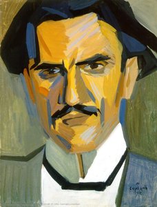 Portrait Of Critic Garegin Levonian — Martiros Sarian