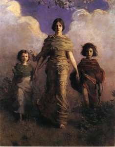 The Virgin — Abbott Handerson Thayer