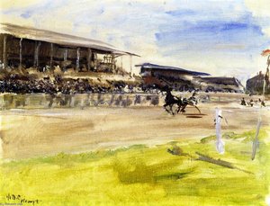 Harness Racetrack In Ruhleben — Max Slevogt