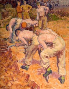 Fatigue, Canadian Forces — Henry Lamb, Post-impressionism
