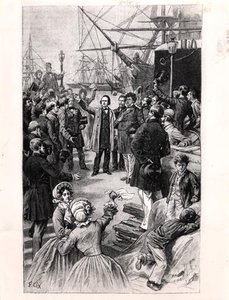 Victor Hugo Saying Goodbye