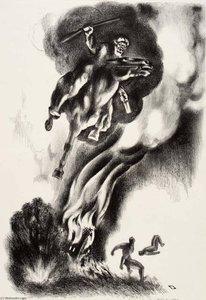 Moors Over Spain — Louis Lozowick
