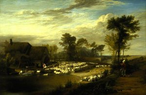 Sheepwashing — Sir David Wilkie