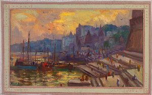 The Ghants, Benares — Eliot Clark