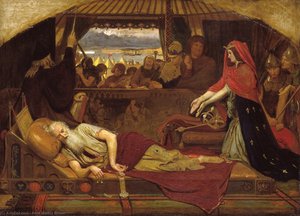 Lear And Cordelia — Ford Madox Brown