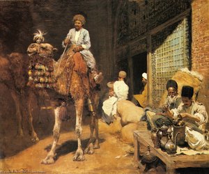 A Marketplace In Ispahan — Edwin Lord Weeks