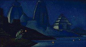 Lights On The Ganges 1 — Nicholas Roerich