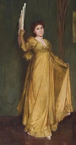 Practising The Minuet (miss Hilda Spong) — Том Робертс