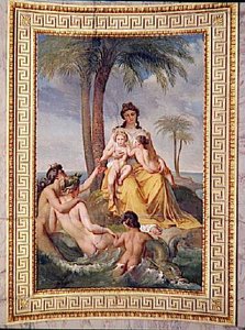 Naissance De Diane Et D'apollon Sous Le Palmier De L'île De Délos — Alexandre Denis Abel De Pujol