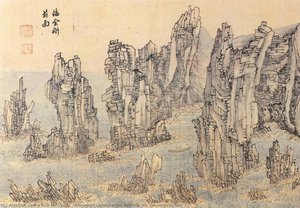 Album Of Landscapes Around Mt. Geumgangsan — Kim Hong-do