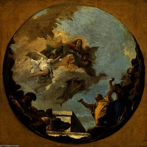 The Assumption Of The Virgin — Giambattista Tiepolo