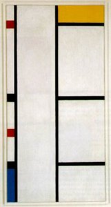 Komposition 3 — Piët Mondrian