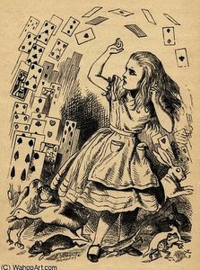 Alice And The Pack Of Cards — Sir John Tenniel