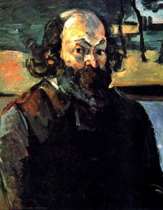 Autoportrait — Paul Cézanne, This Artwork Exemplifies Post-impressionist Princi