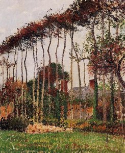 Paisaje En Varengeville — Camille Pissarro, Impressionism