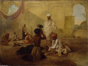 Stamping Coinage In The Mint, Calcutta — Arthur William Devis