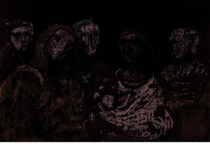 Figures In A Shelter — Henry Moore
