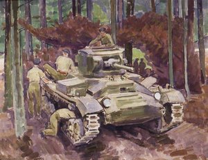Valentine, Canadian Forces — Henry Lamb, Early 20th-century War Art