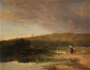 Evening — David Cox The Elder