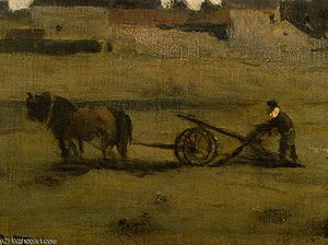 View Near Epernon (detail - ) — Jean-baptiste-camille Corot