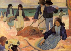 The Kelp Gatherers — Eugène Henri Paul Gauguin