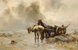 Carting Seaweed — William Bradley Lamond