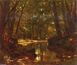 Trout Stream — Thomas Worthington Whittredge
