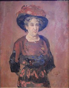 Portret Of Aletta Jacobs — Isaac Lazarus Israels