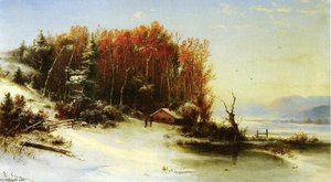 First Snow Along the Hudson