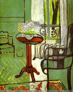 The Window (interior With Forget-me-nots) — Henri Matisse, Fauvism