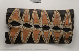 Painting From A Ceremonial House Ceiling — Numei, Amachi Kalaba