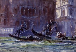 Festa Della Regatta — John Singer Sargent, Amerikanischer Realismus