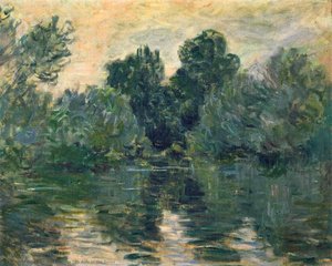 The Arm Of The Seine — Claude Monet, Impressionism